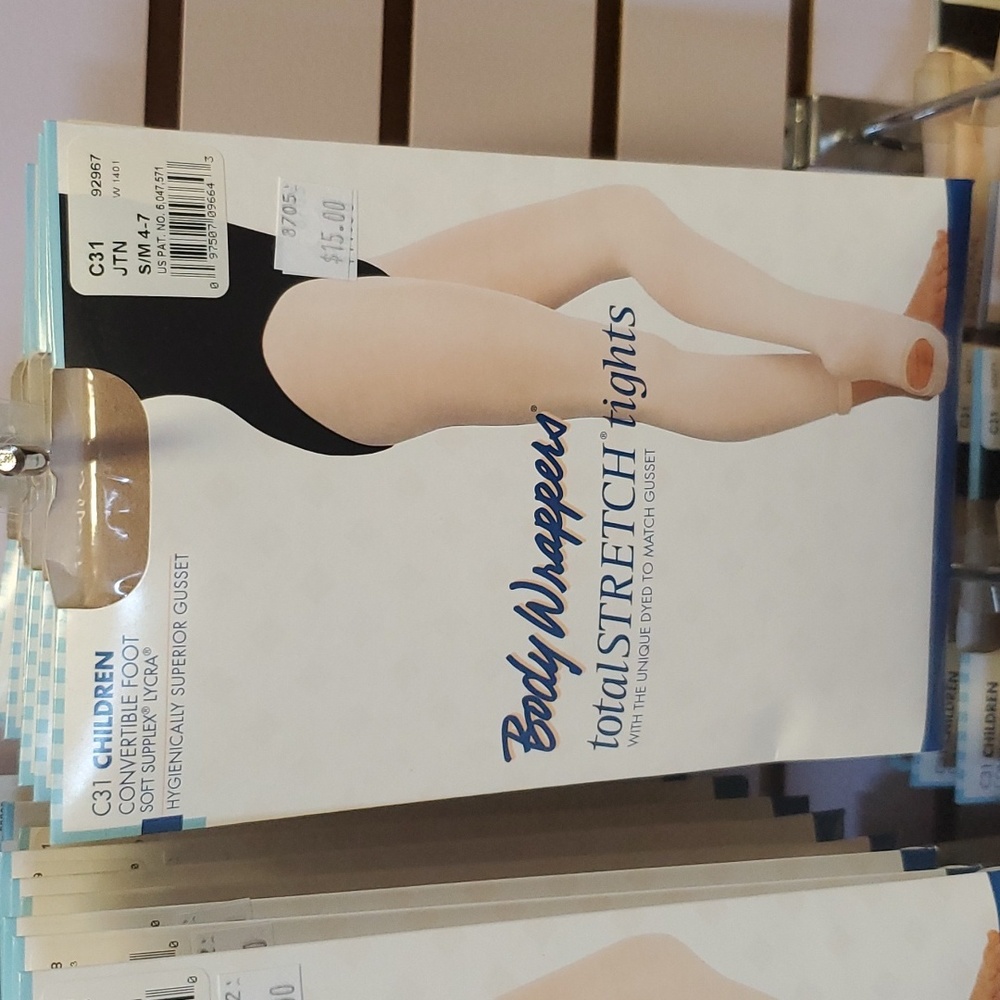 Kid's Bodywrappers totalSTRETCH Tights | Jazzy Tan
